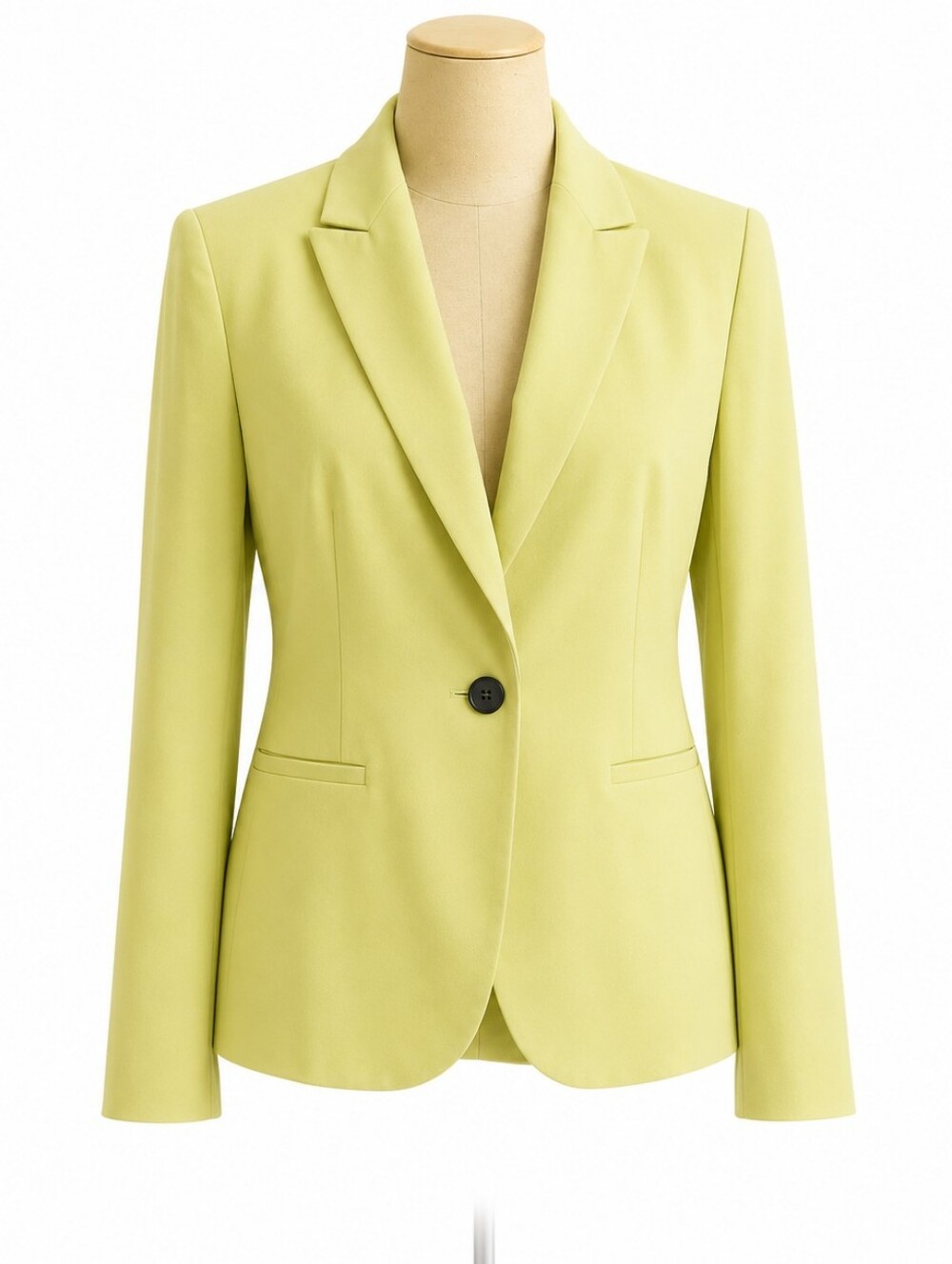 ZARA Lime Green Tailored Blazer Jacket